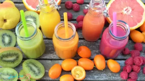 متى يشرب الرضيع عصير